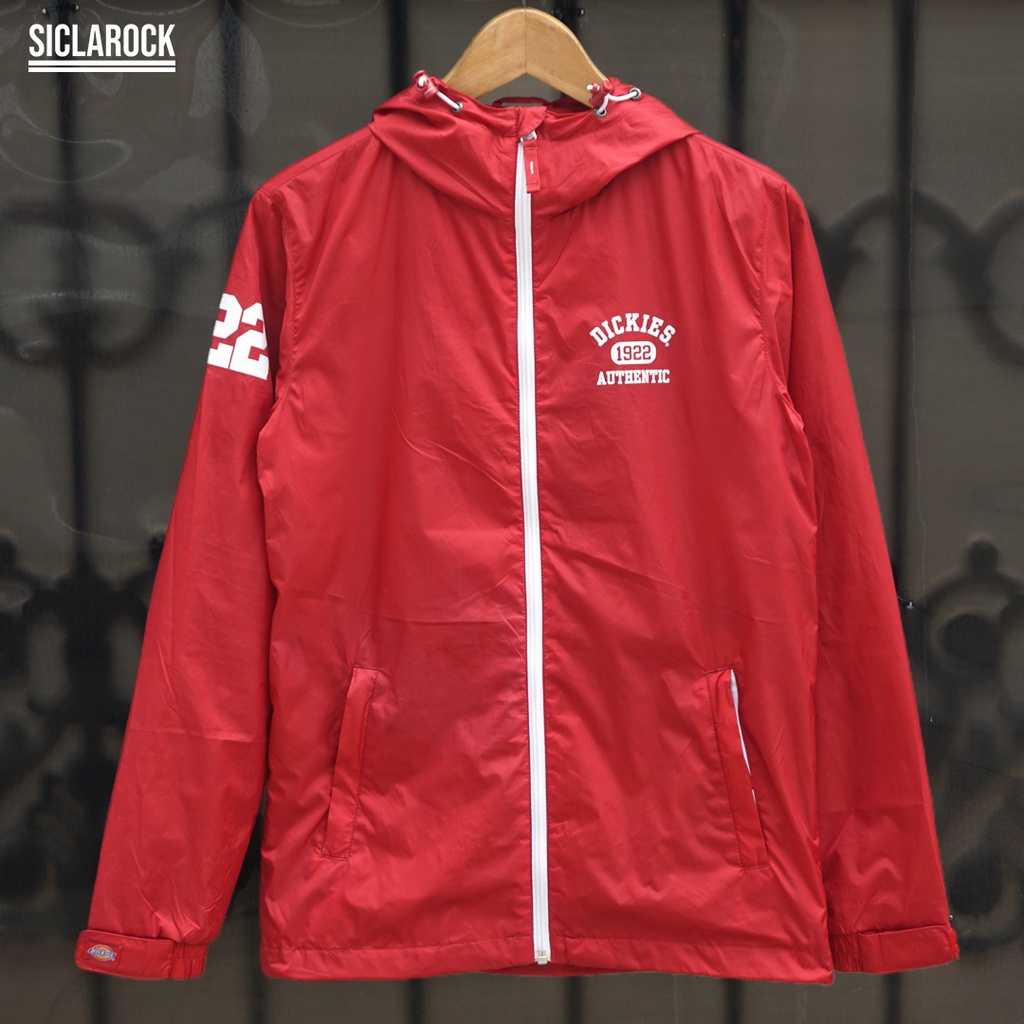 JACKET OUTDOOR WINDBREAKER DICKIES RED ORIGINAL