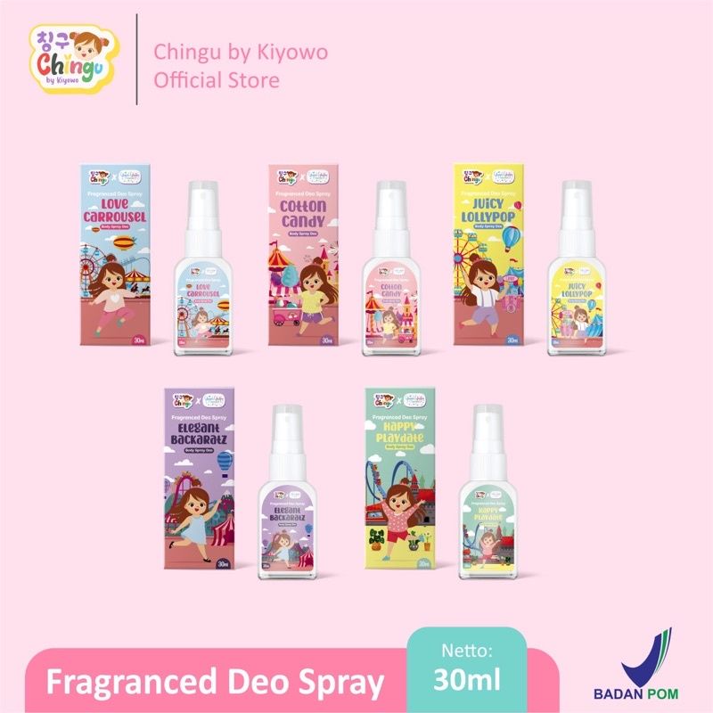 Jual Deo Spray Chingu X Yeppu By Kiyowo Shopee Indonesia