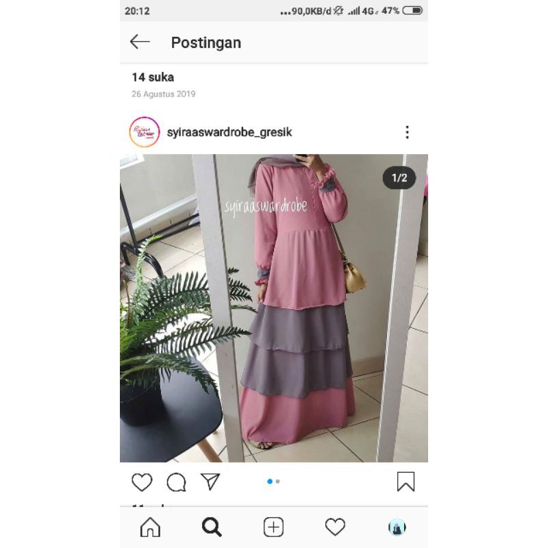 Syiraaswardrobe gamis prevoled