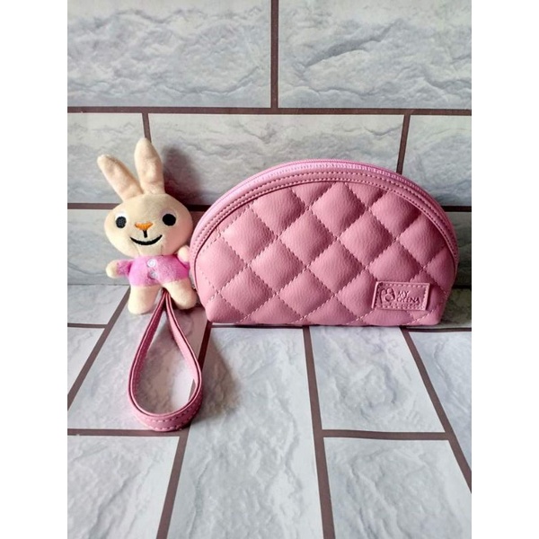 Pouch Bordir My Qeena Dompet Wanita Koin HP Kosmetik