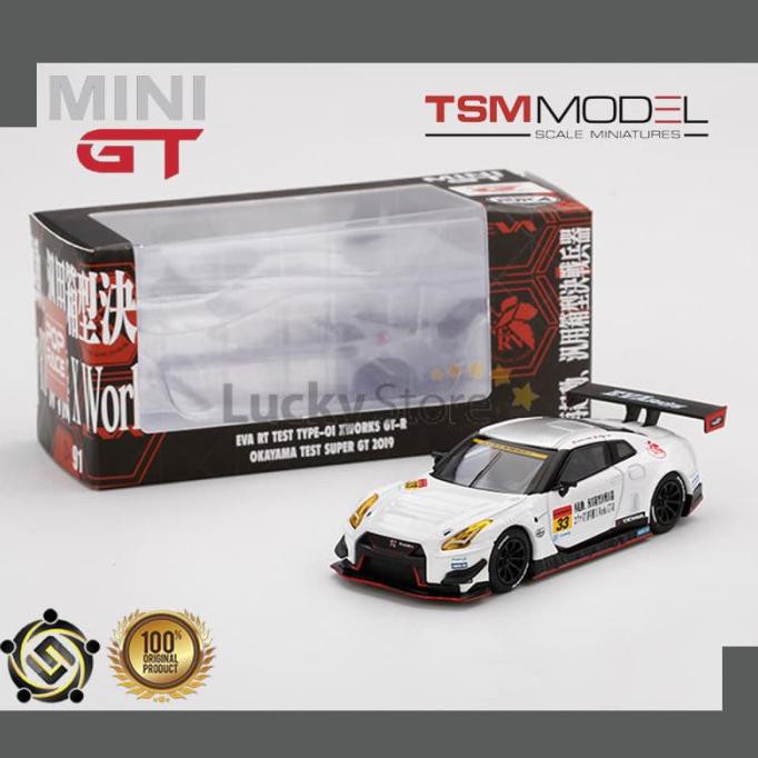 Ready Oke] Mini Gt Eva Rt Test Type-01 Xworks Gt-R Okayama Test Super Gt 2019