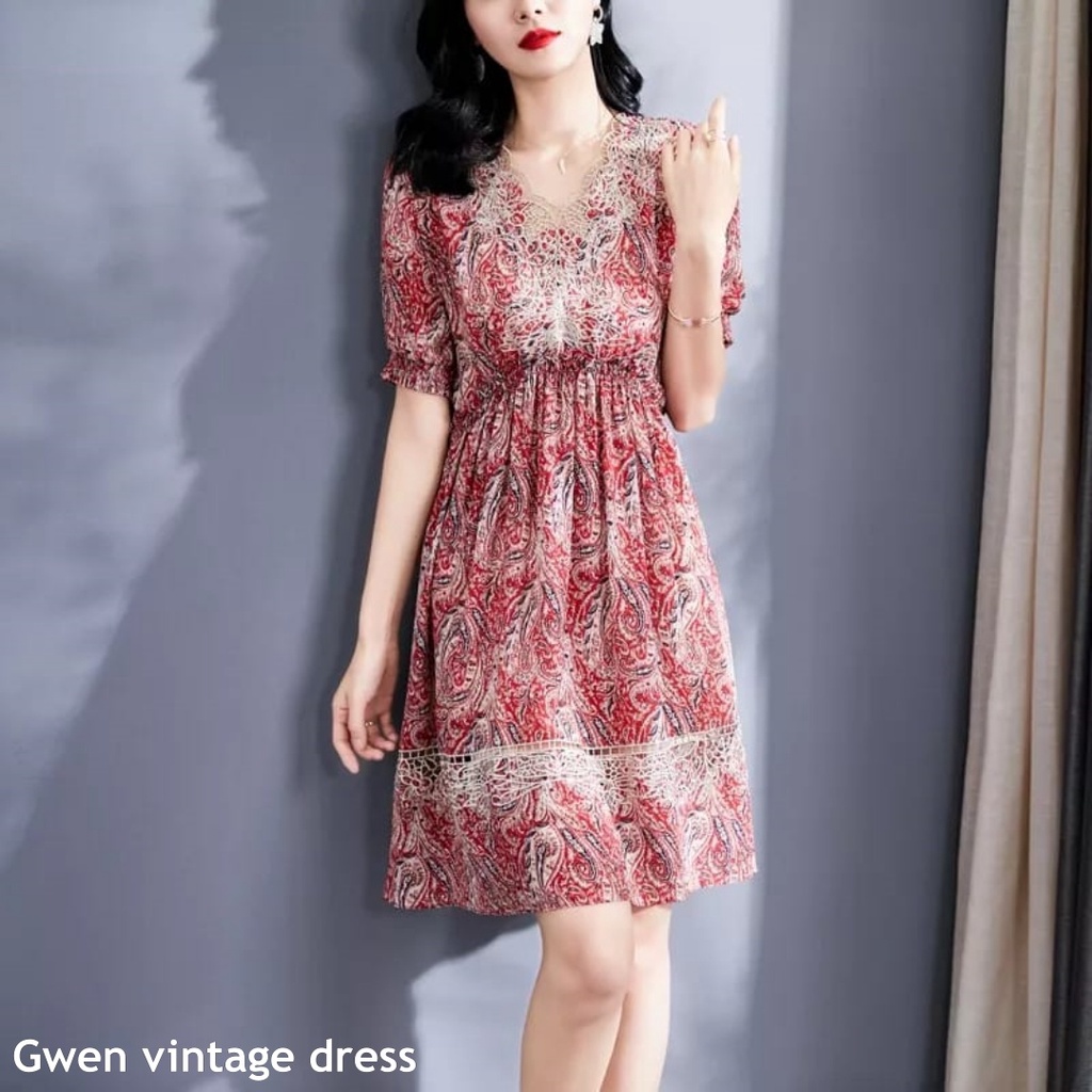 Gwen vintage dress - Thejanclothes