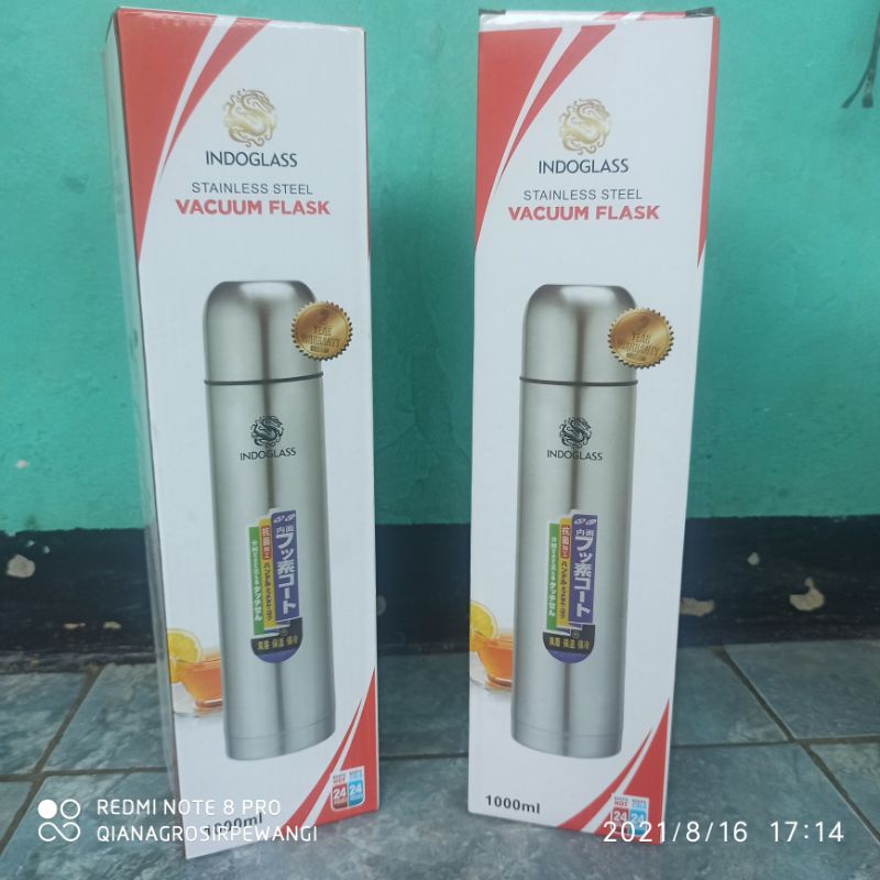 Termos Tremos Stainless Still 1000ml free tas termos air panas  polos