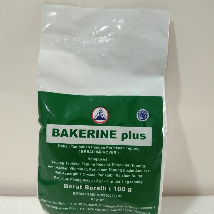 

Pelembut Roti - Bread Improver Bakerine Plus Repack 100Gr