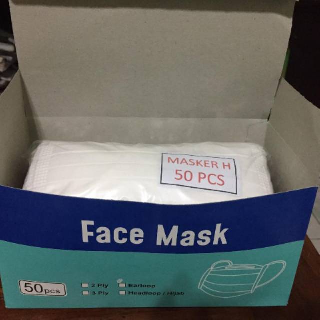 Masker Kesehatan tanpa kawat