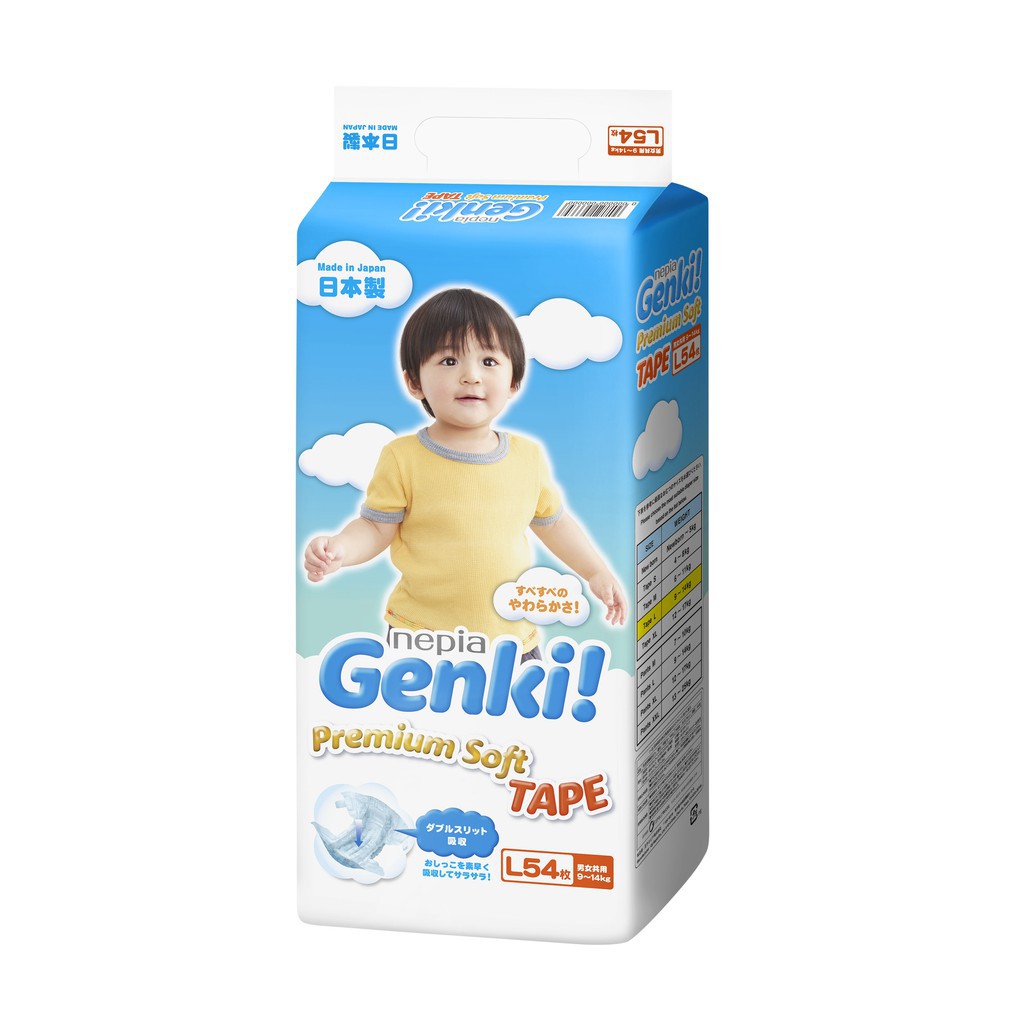 Nepia Genki Tape L 54 Pcs