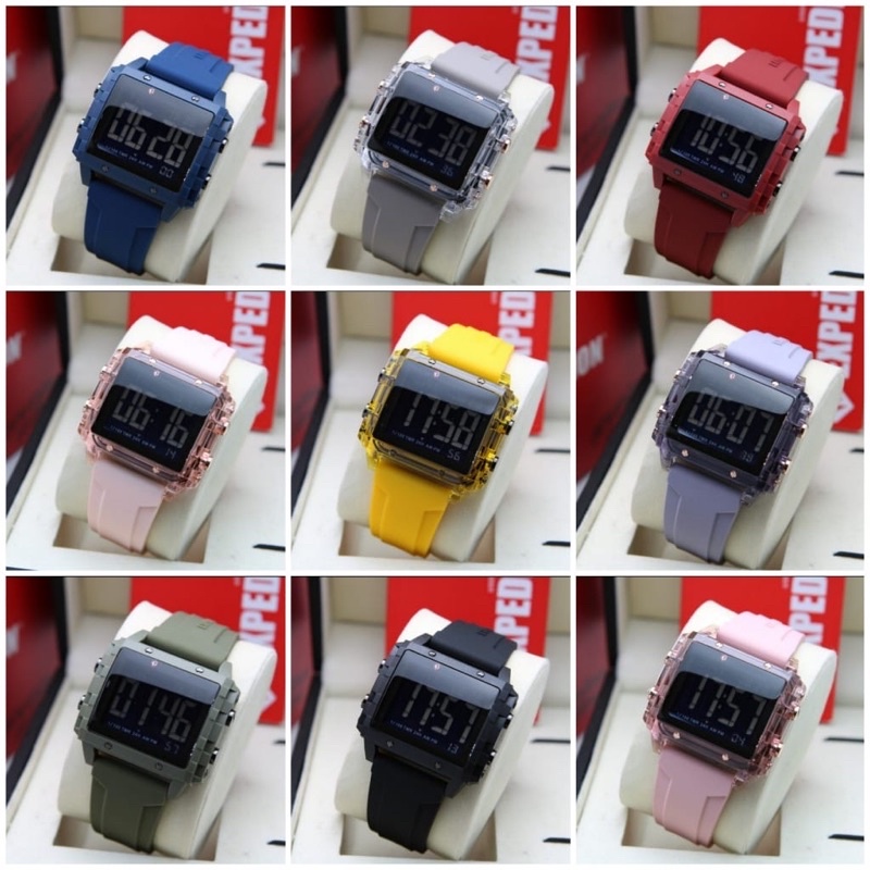JAM TANGAN PRIA / WANITA EXPEDITION E 6817 E6817 DIGITAL RUBBER ORIGINAL