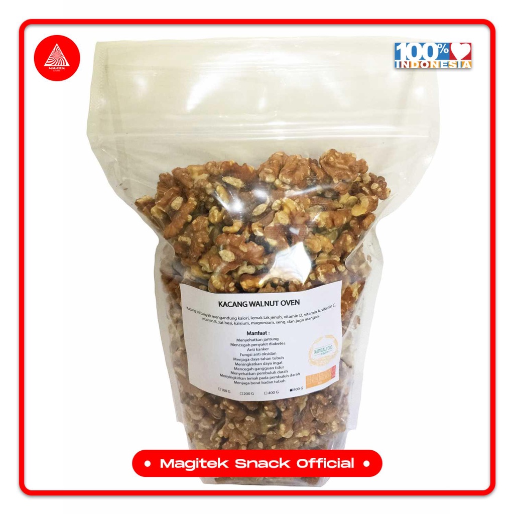 

[SNACK] Walnut Panggang [800gr]