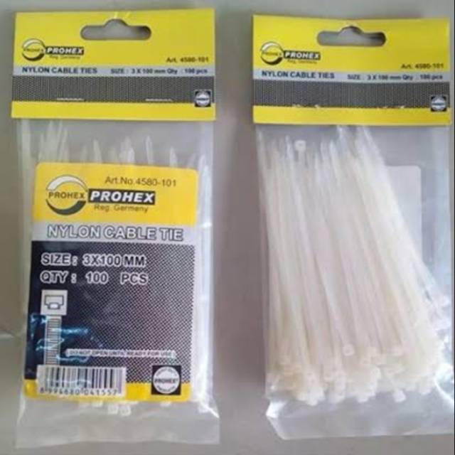 PROHEX - Kabel Ties 3 × 100 / Tali Krek