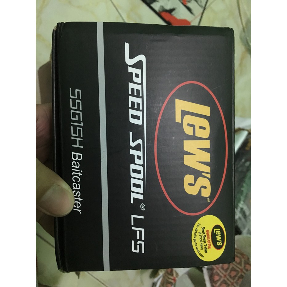 Reel Lews Speed Spool LFS - SSG1SH Baitcaster (Original) AP-807