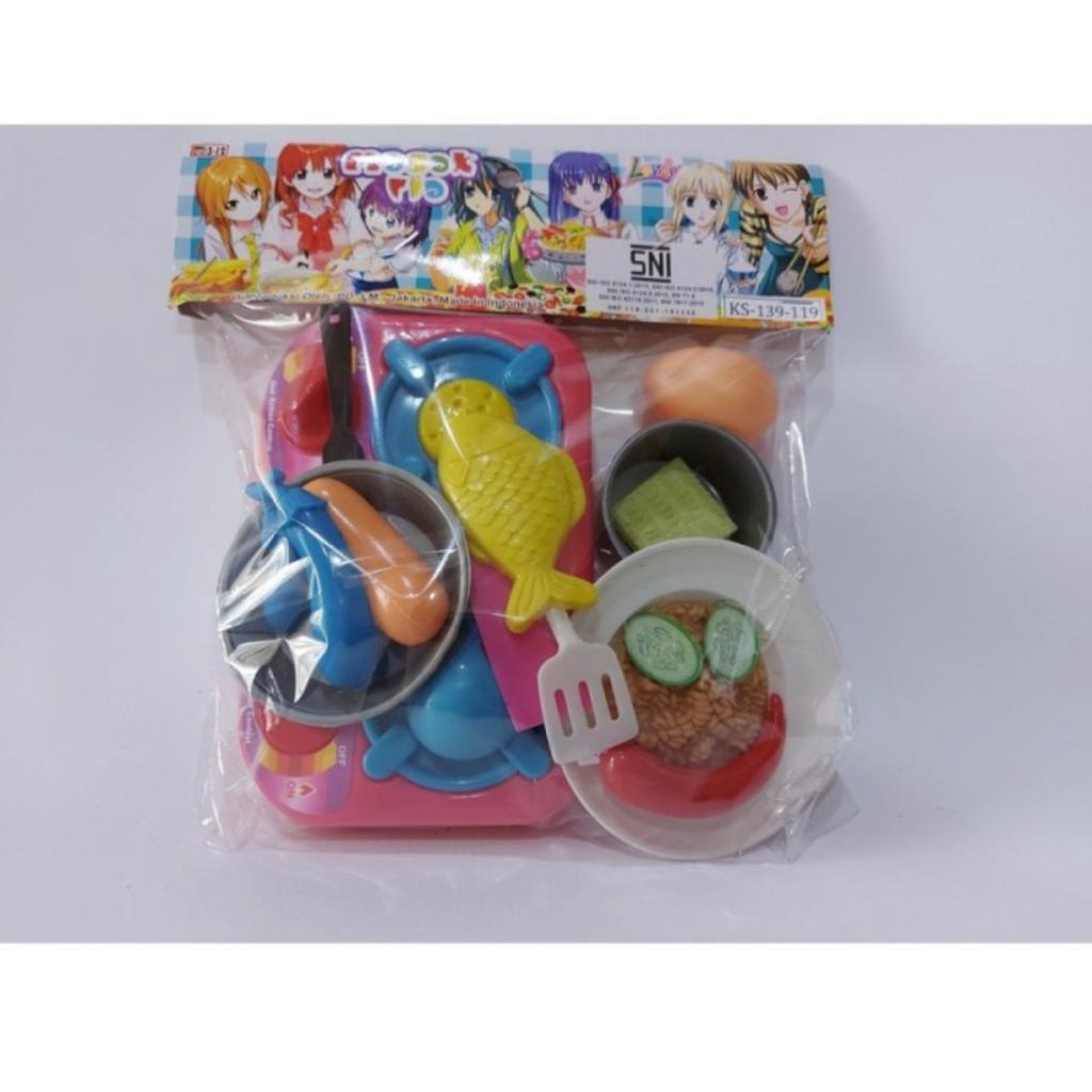 Mainan masak masakan ria KS-119