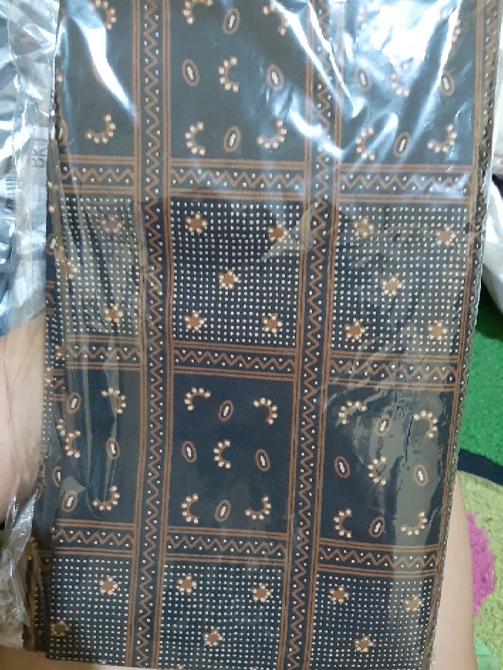 Kain Katun Batik Solo Premium Kopi Susu