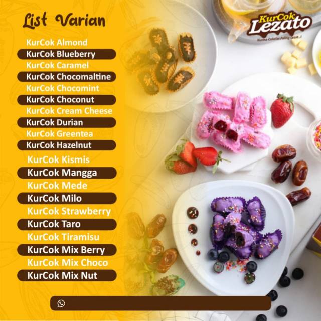 

Kurma coklat lezato