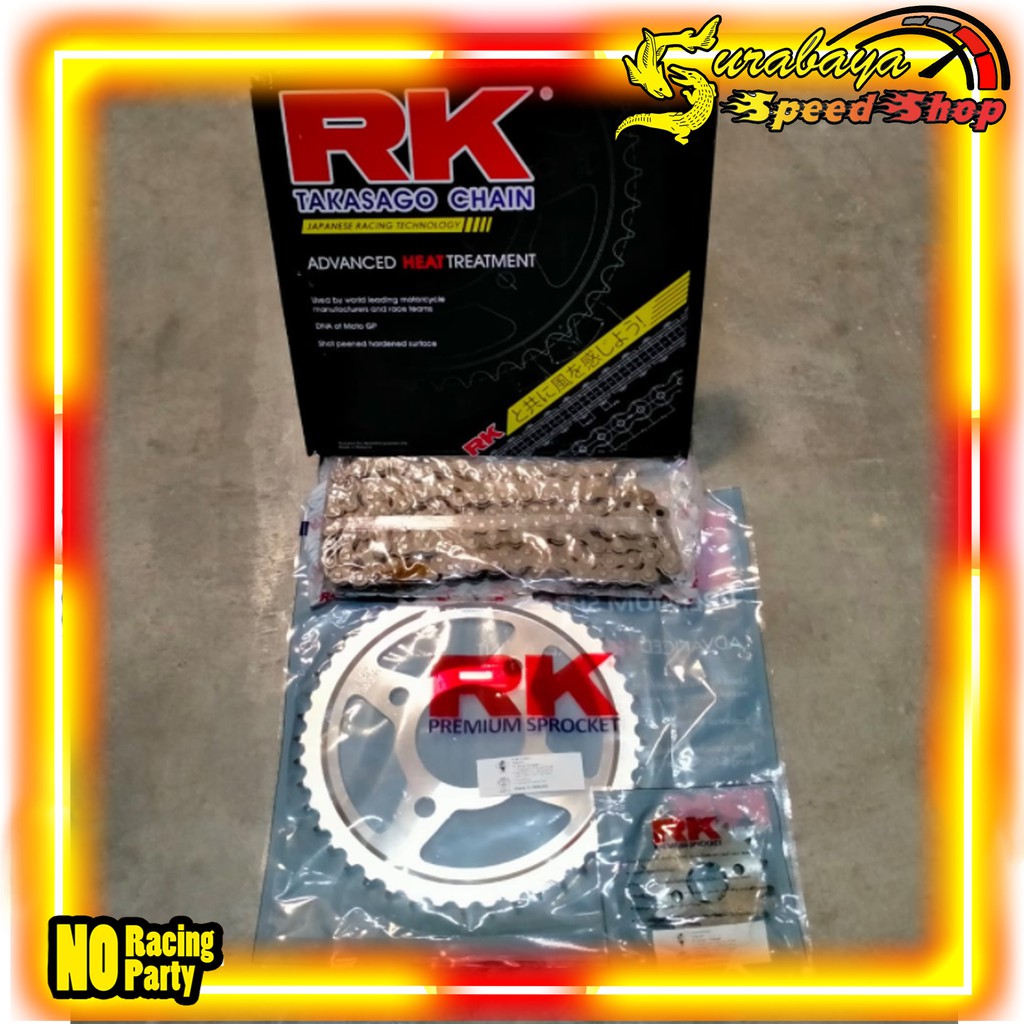 Jual RK Takasago Chain Kit Gear Gir Set CBR 150 CB150R Lengkap Gir