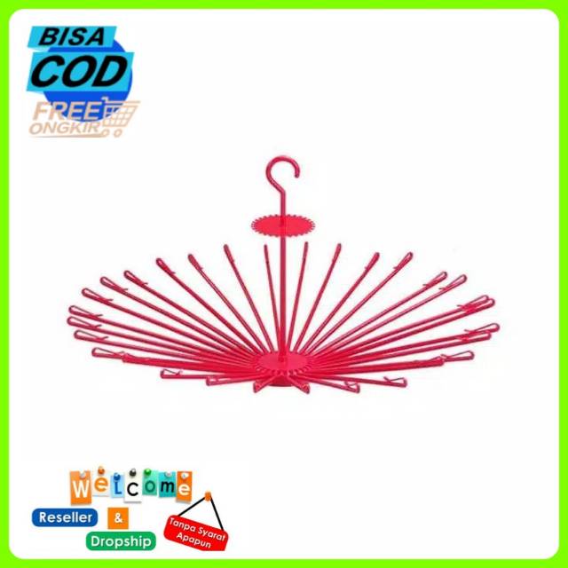 JEMURAN BAYI 30 STIK / JEMURAN BAYI / JEMURAN BAJU ANAK  / JEMURAN BAJU / JEMURAN STIK / HANGER