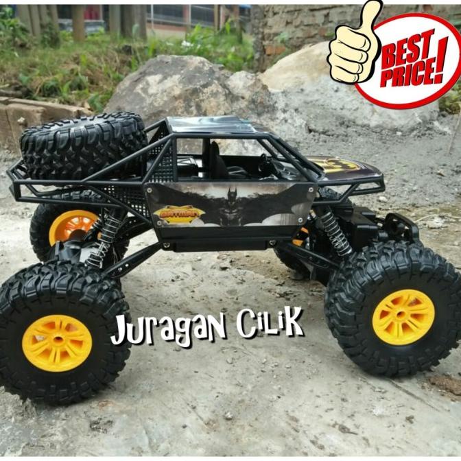 Mobil Remot Superhero Crawler 4Wd Mainan Rc Remote Control Kontrol