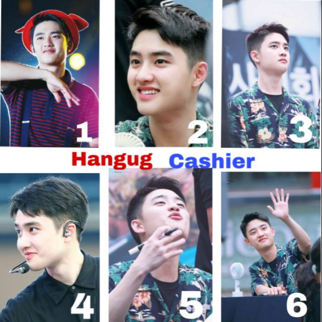 

D.O EXO poster ukuran A4 dan A3+ bahan Art Cartoon/ Art Karton (bisa custom)