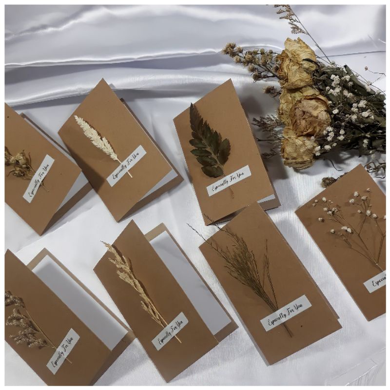 Card Rustic / Kartu ucapan rustic / Kartu ucapan aesthetic