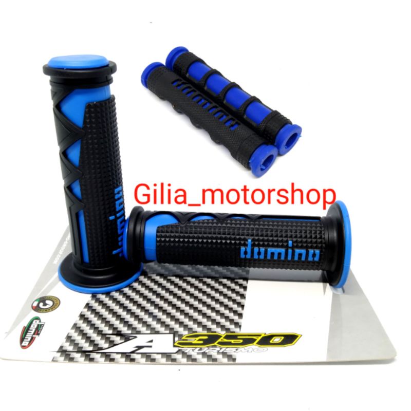 Handgrip Karet Domino kombinasi 2 warna bonus Karet Handle Domino 2 Warna PCX Beat Mio Scoopy