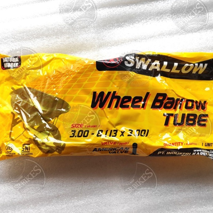 BAN DALAM BECKO KERETA SORONG ANGKONG SWALLOW WHEEL BARROW TUBE