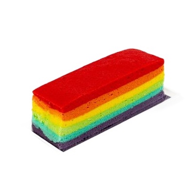 

BOLU KUKUS PELANGI / RAINBOW CAKE KARTIKASARI / KARTIKA SARI OLEH OLEH BANDUNG