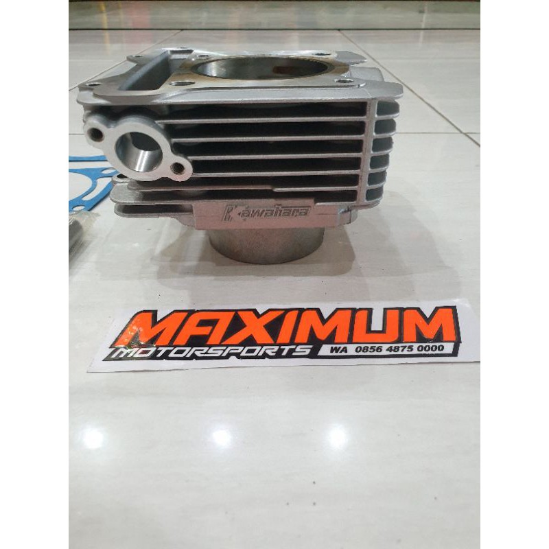 cylinder block satria fu+piston kit 66mm KAWAHARA