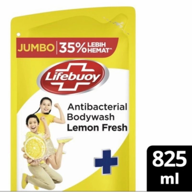 Lifebuoy sabun cair lemon fresh 825ml