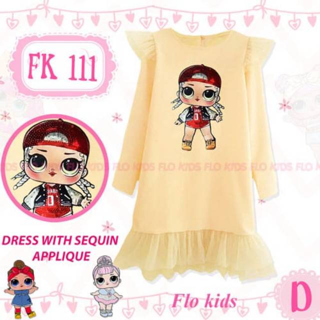 Dress lol sequin FK 111 D