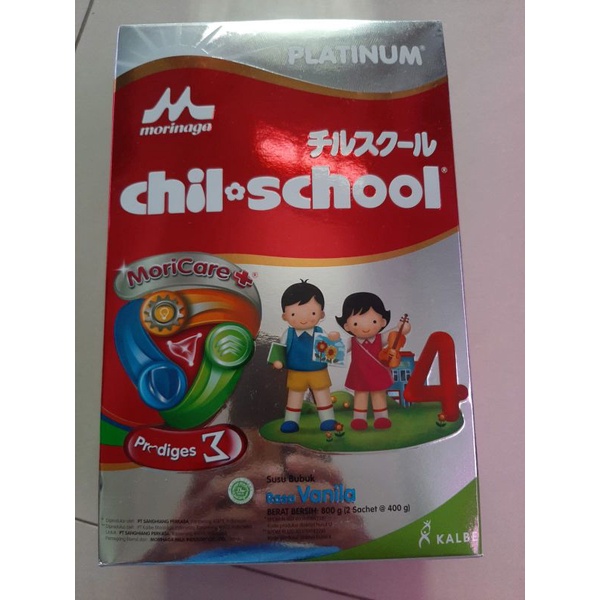 

chil scholl morinaga 800gr vanila madu