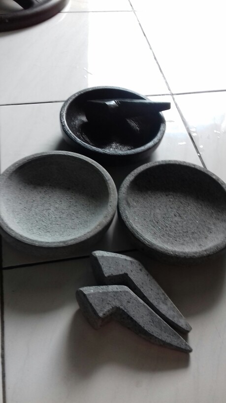 Cobek Batu 20cm+uleg