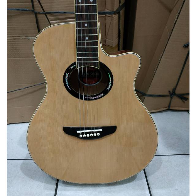 Gitar Akustik Elektrik Yamaha Tipe Apx500 Natural Eq Toner