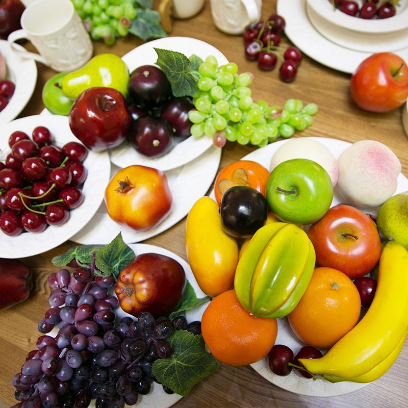  Display Buah  Dan Sayur Buatan Bahan Plastik Untuk Dekorasi 