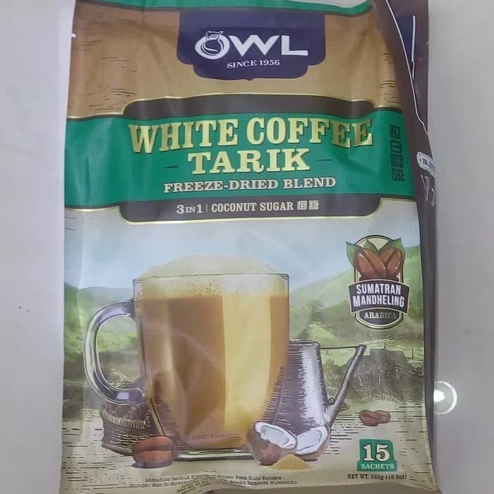 

r0eree Owl White Coffee Coconut Sugar Ds20X11