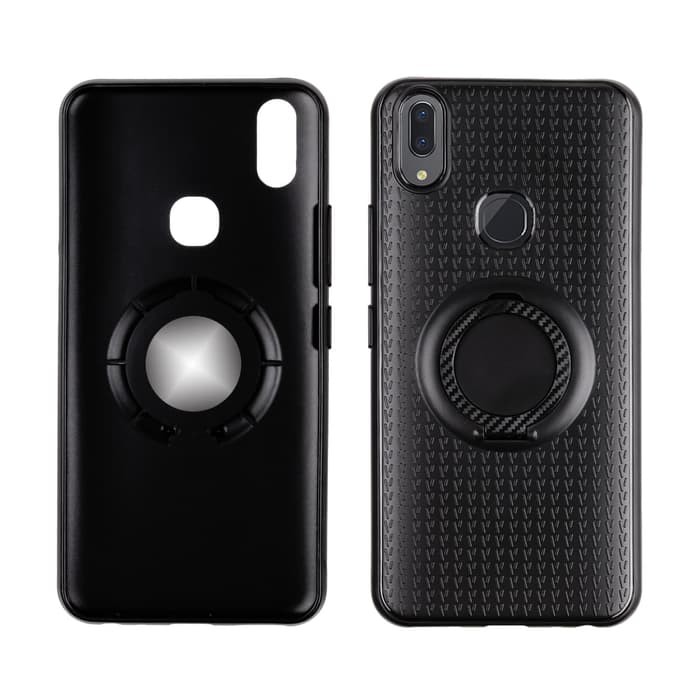 Softcase I-Zore Magnetic Ring Shockproof Case Casing HP Vivo Y91 Y95