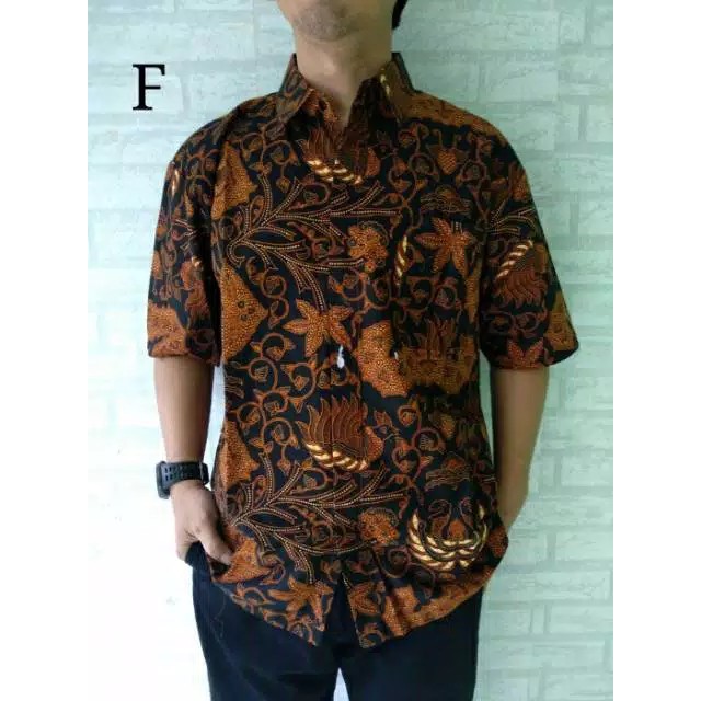 kemeja hem batik jumbo motif jogjaan