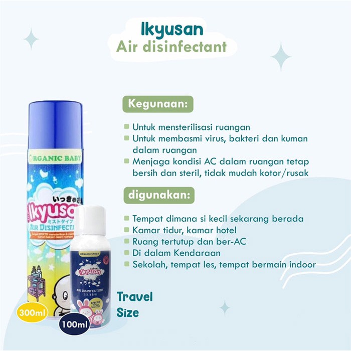 Ikyusan Air Disinfectant - Pembersih Udara