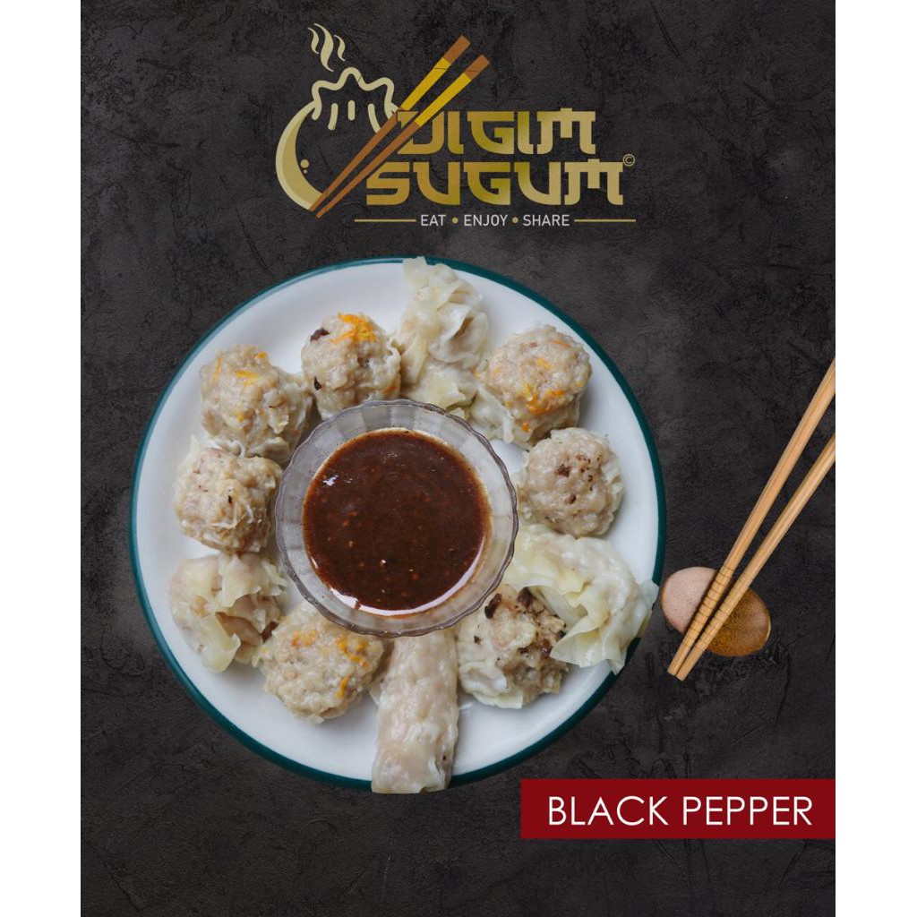 

Dimsum Frozen | Digim Sugum - Blackpepper Sauce