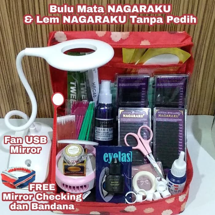 Paket Eyelash Extension Super Duper Lengkap NAGARAKU