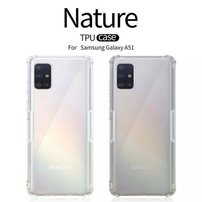 SAMSUNG A51 A515 NILLKIN NATURE ORIGINAL SOFT CASE SILIKON TPU COVER
