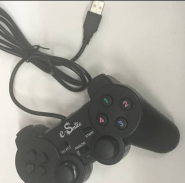 Stick single PC hitam / PS3 gamepad single hitam