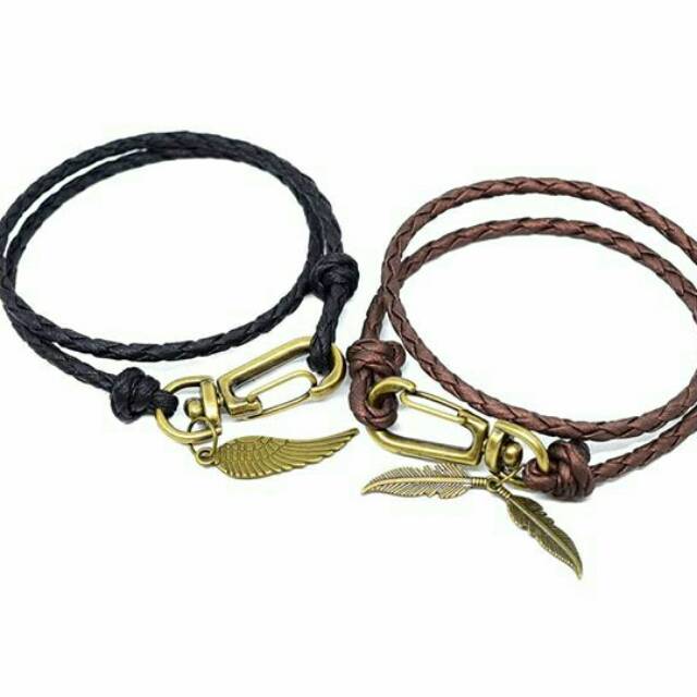 Gelang Kulit Couple Murah Original