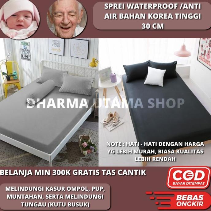 Sprei waterproof 140x200x30 Termurah