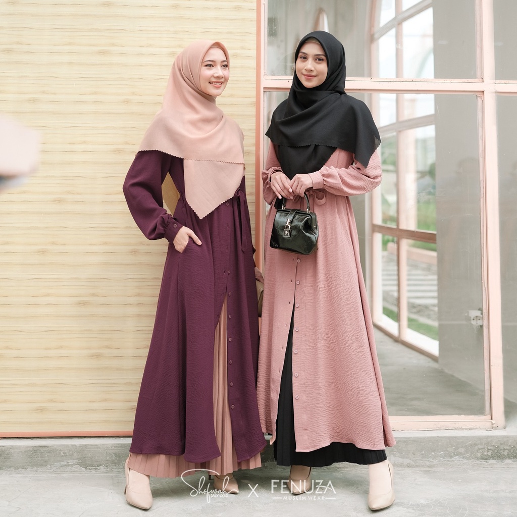 GAMIS GLADYS DRESS OUTER TUNIK by Fenuza