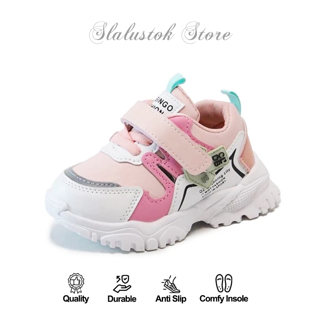 Sepatu Anak Laki Laki - Sepatu Anak Perempuan - TYPE 029 Sepatu Sport Anak Casual Import