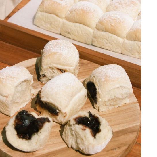 

Japanese milk bread/ soft milk bread / milkbuns lembut/ roti tawar jepang isi 16 ,,