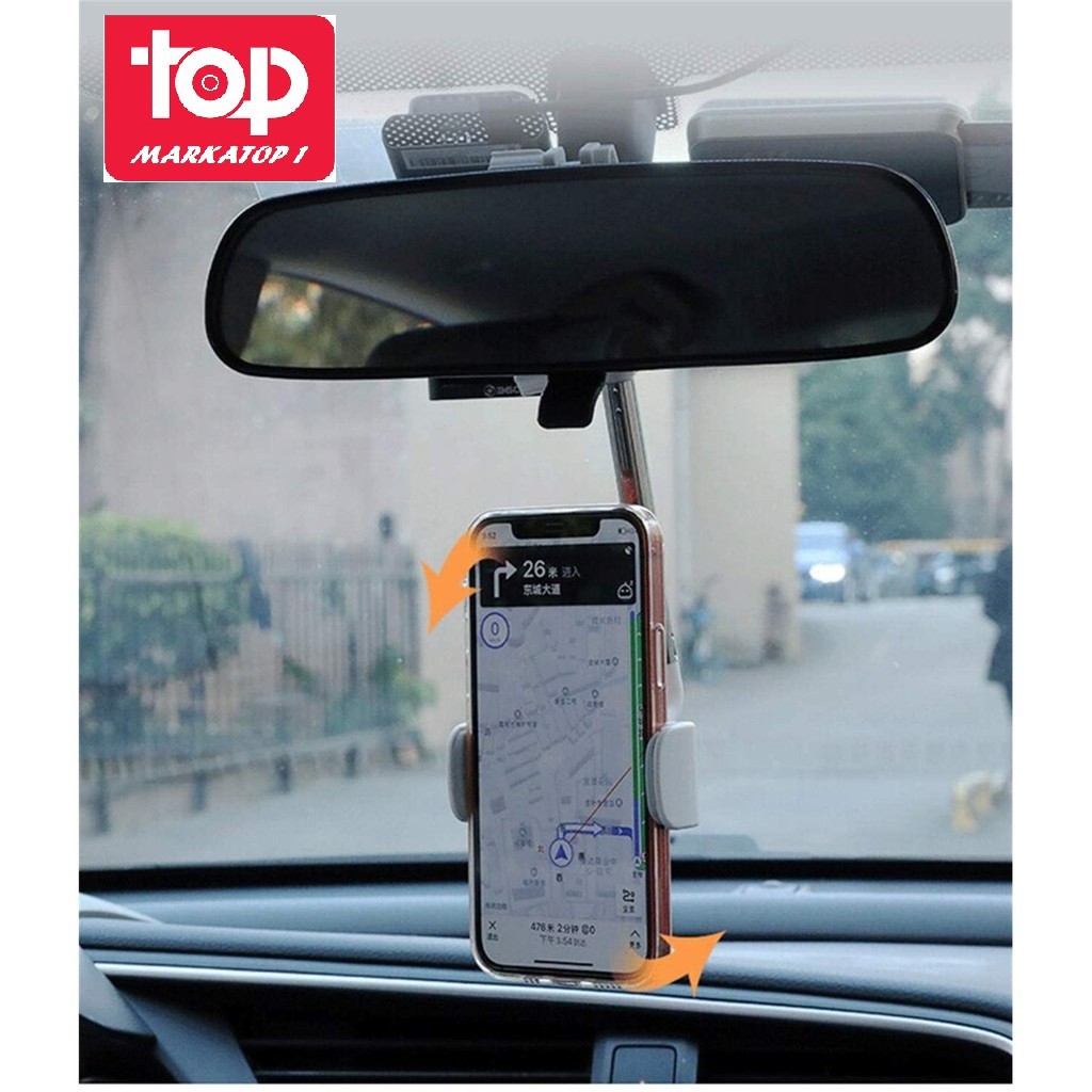 UNIVERSAL holder hp gantung spion car holder flexible Hanging Holder hp AA