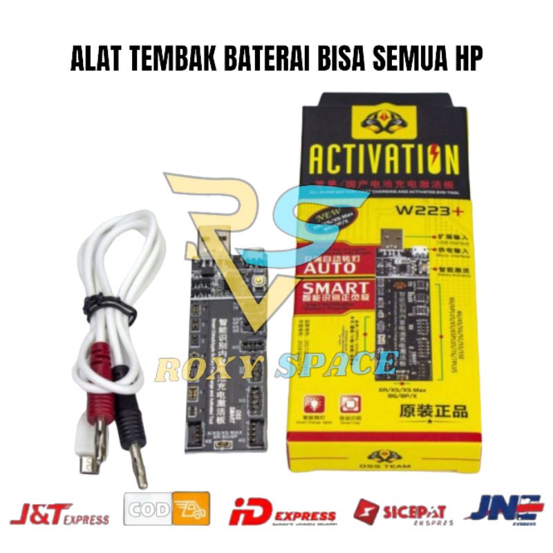 Alat Aktivasi Tembak Baterai W223+ Plus Semua Tipe HP Fast Charging | Alat Tembak Batre xiaomi oppo 