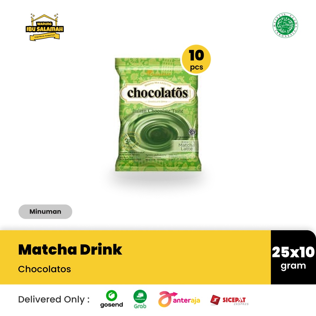 

Minuman Matcha Chocolatos Sachet - [SERENCENG]