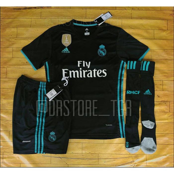 PROMO JERSEY REAL MADRID AWAY 2017/2018 FULLSET TERLARIS