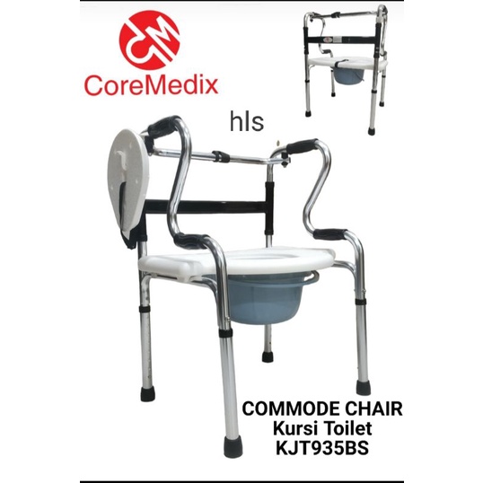 commode chair / kursi toilet + walker
